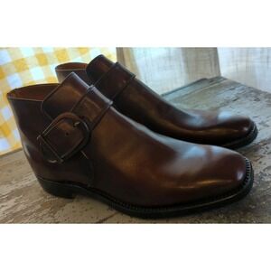 Gorgeous Men's Supple Step Wall-Streeter Handmade Brown‎ Leather Ankle Boots 8 C